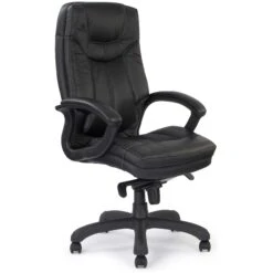 Madrid Leather Faced Manager Chair -Enjoy Sales Store 000931