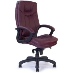 Madrid Leather Faced Manager Chair