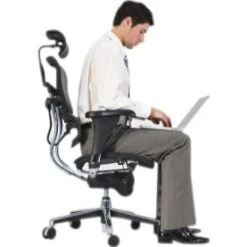 Ergohuman Elite Leather Office Chairs (With Headrest) -Enjoy Sales Store 004407