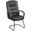 Acadia Enviro Leather Cantilever Chair