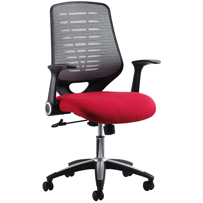 Baton Colours Fabric & Mesh Office Chairs 2 Baton Colours Fabric & Mesh Office Chairs - Image 2