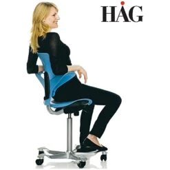 HAG Capisco Puls 8020 Chair Red -Enjoy Sales Store 022899