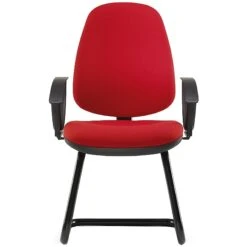 Pledge Topaz High Back Cantilever Visitor Chair