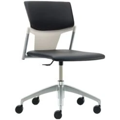 Pledge Ikon Upholstered Swivel Conference Chair