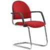 Pledge Arena Rounded Back Cantilever Conference Chair