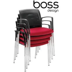Boss Design Mars 4-Leg Visitor Chair -Enjoy Sales Store 040213