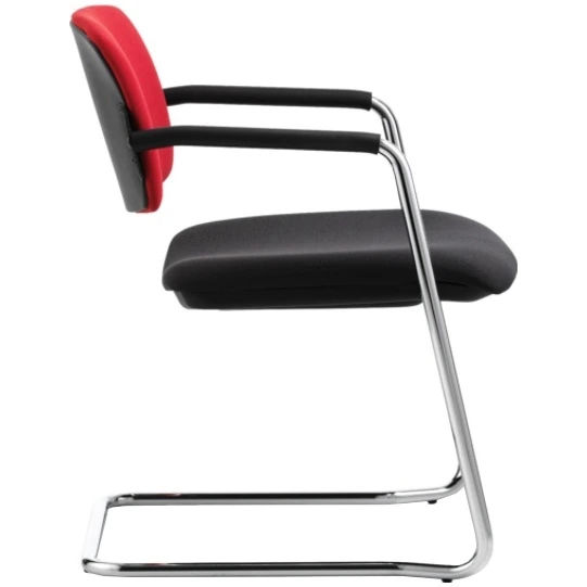 Alina Upholstered Cantilever Conference Chair 2 Alina Upholstered Cantilever Conference Chair - Image 2