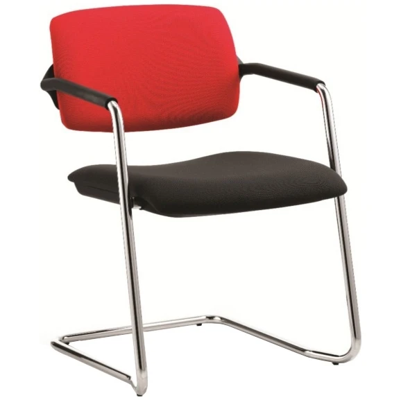 Alina Upholstered Cantilever Conference Chair 1 Alina Upholstered Cantilever Conference Chair