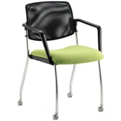 Alina Mesh Back 4 Leg Conference Chair -Enjoy Sales Store 044831
