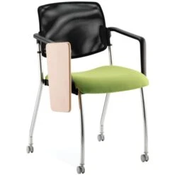 Alina 4 Leg Mesh Back Writing Tablet Chair -Enjoy Sales Store 044846