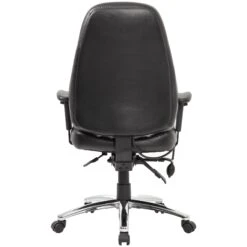 Alpha 24 Hour Leather Task Chair -Enjoy Sales Store 055055