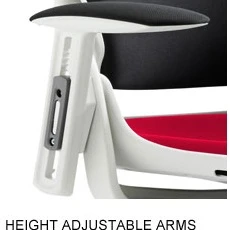 Jett Colours Task Chair With Headrest 6 Jett Colours Task Chair With Headrest - Image 6