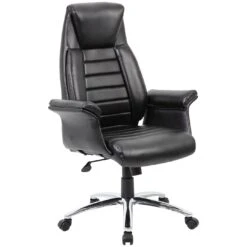 Jersey Executive Leather Faced Office Chairs