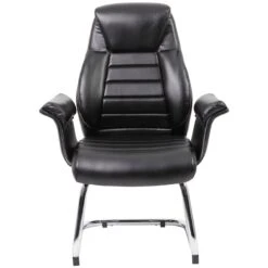 Jersey Executive Leather Faced Office Visitor Armchairs -Enjoy Sales Store 065239