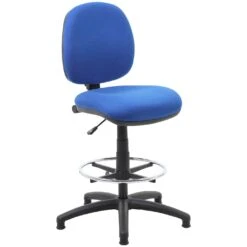 Comfort Fabric Draughtsman Chair