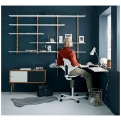 Express Delivery HAG Capisco Puls 8010 Chair White -Enjoy Sales Store 068371