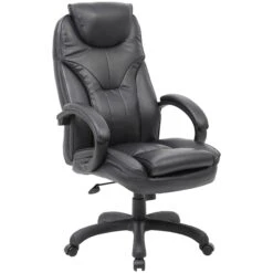 Tuscany High Back Leather Manager Chair
