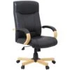 Farnham Executive Black Leather Manager Chair