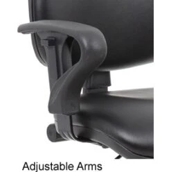 Comfort Leather Faced Draughtsman Chair -Enjoy Sales Store 071463