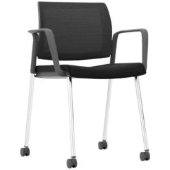 Pledge Kind Mesh Back 4 Leg Conference Chair -Enjoy Sales Store 071676