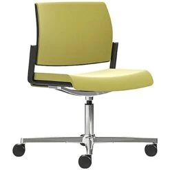 Pledge Kind Upholstered Swivel Conference Chair