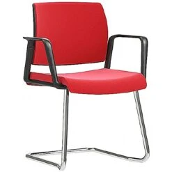 Pledge Kind Upholstered Cantilever Conference Chair