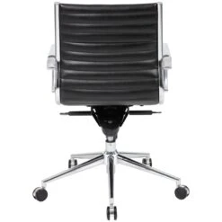 Abbey Medium Back Leather Office Chairs -Enjoy Sales Store 072224