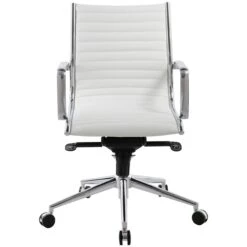 Abbey Medium Back Leather Office Chairs -Enjoy Sales Store 072226