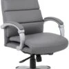 Esna Synchronous Bonded Leather Manager Chair