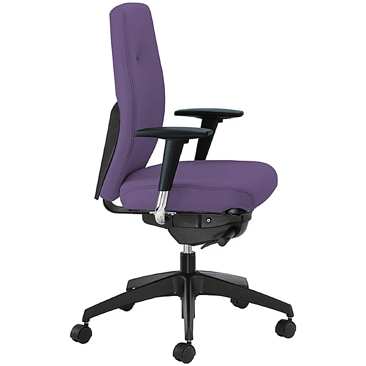 Summit Horizon Fabric Task Chair With Black Outer 2 Summit Horizon Fabric Task Chair With Black Outer - Image 2