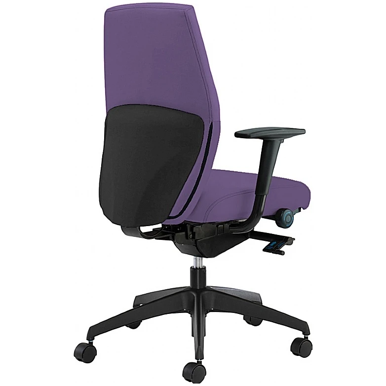 Summit Horizon Fabric Task Chair With Black Outer 3 Summit Horizon Fabric Task Chair With Black Outer - Image 3