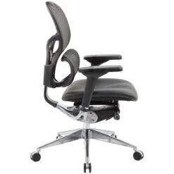 InSync 24 Hour Mesh Office Chair With Leather Seat -Enjoy Sales Store 076346