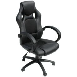 Indy Faux Leather Office Chair -Enjoy Sales Store 082424