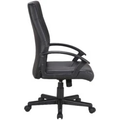 Adept High Back Leather Faced Office Chair -Enjoy Sales Store 083028