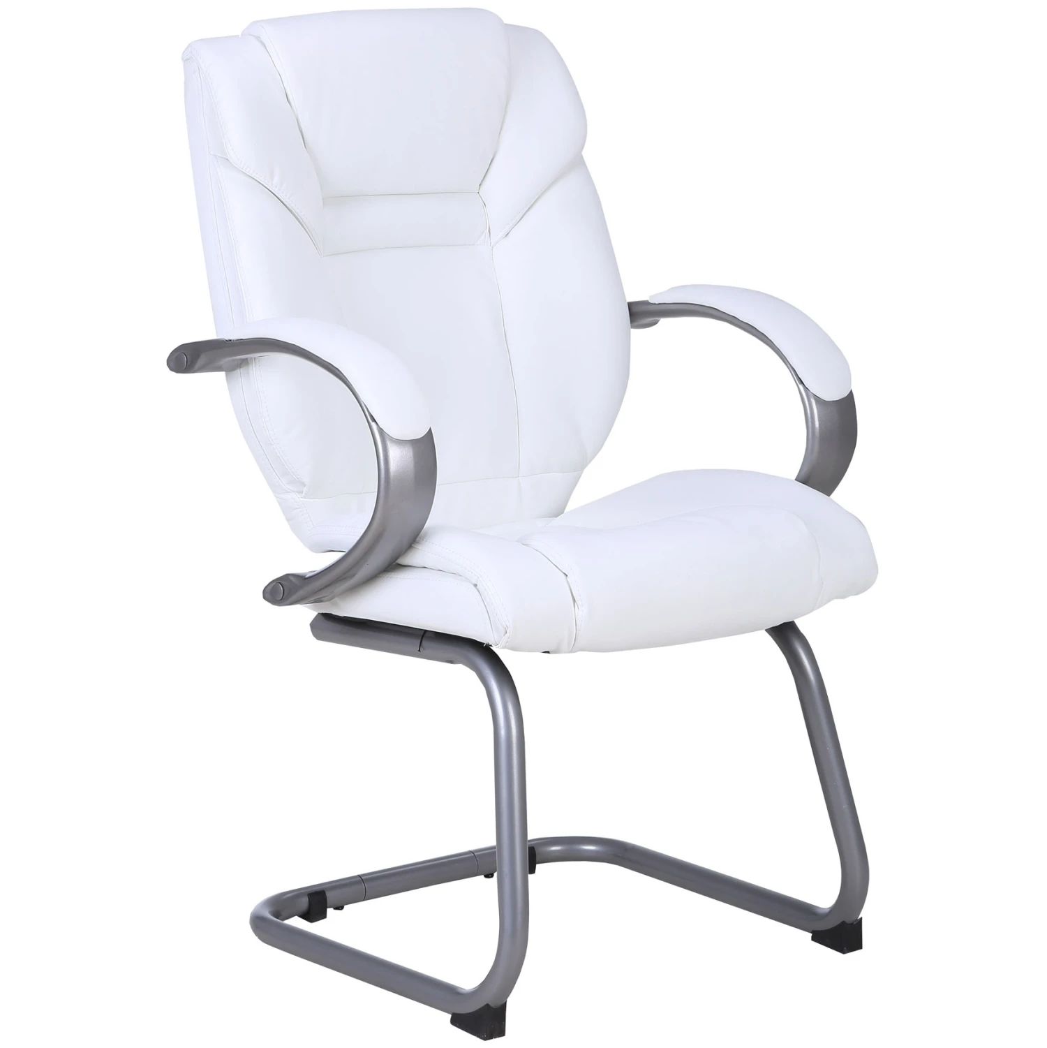 Fiji Bonded Leather Faced Visitor Chairs 2 Fiji Bonded Leather Faced Visitor Chairs - Image 2