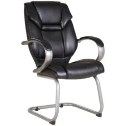 Fiji Bonded Leather Faced Visitor Chairs
