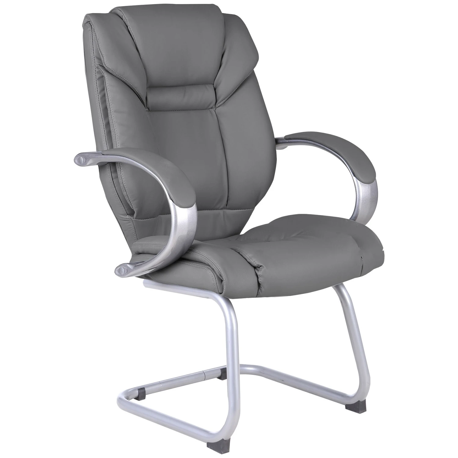 Fiji Bonded Leather Faced Visitor Chairs 3 Fiji Bonded Leather Faced Visitor Chairs - Image 3