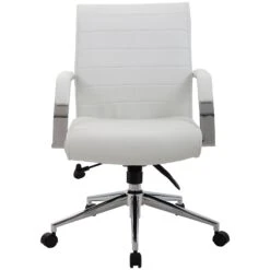 Identity Medium Back Leather Manager Chair -Enjoy Sales Store 083410