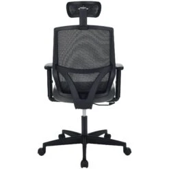 Impact Mesh Office Chair With Pocket Sprung Leather Seat -Enjoy Sales Store 085129
