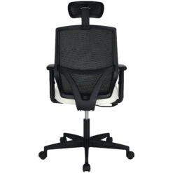 Impact Mesh Office Chair With Pocket Sprung Leather Seat -Enjoy Sales Store 085146