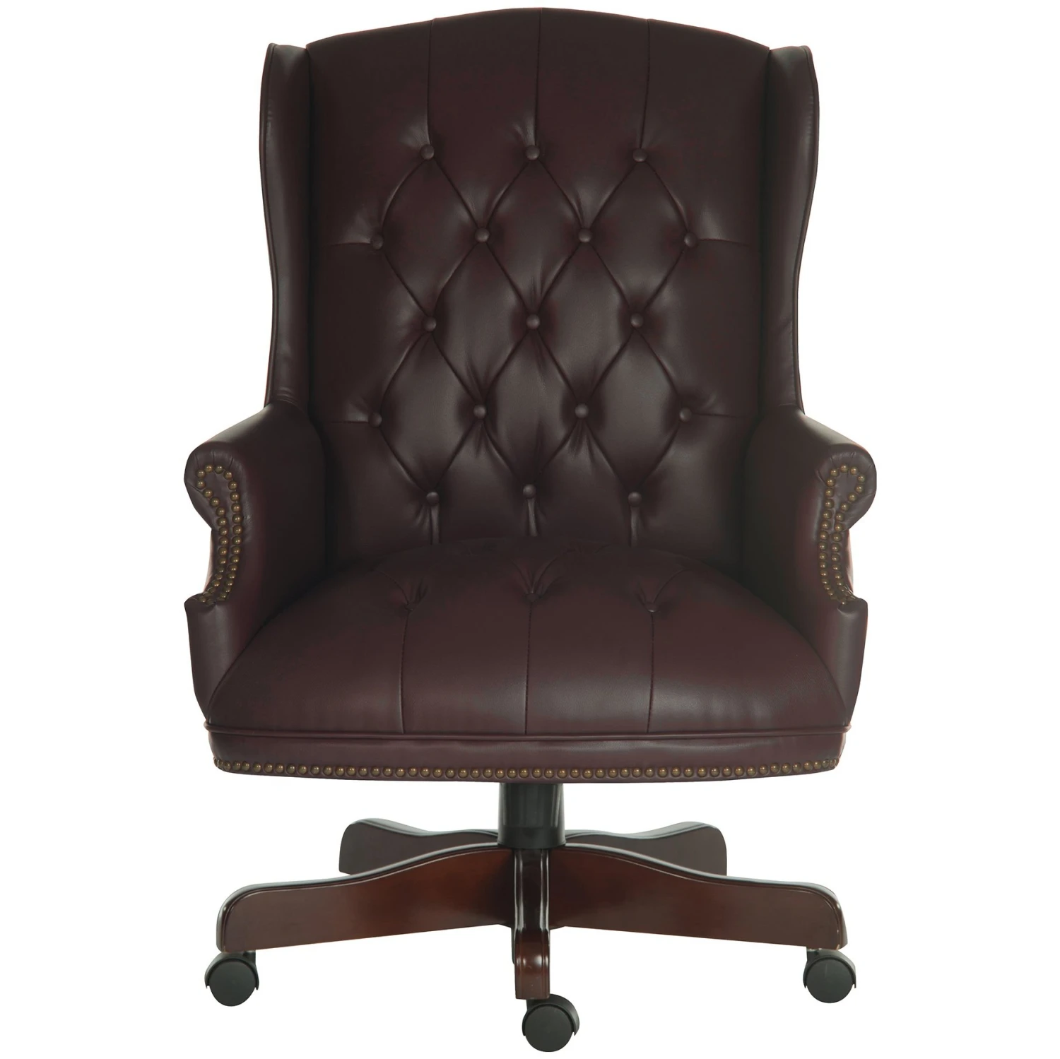 Chairman Burgundy Traditional Managers Chair 2 Chairman Burgundy Traditional Managers Chair - Image 2