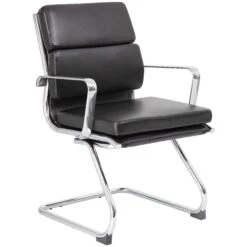 Sicily Leather Faced Visitor / Boardroom Chairs