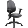 Comfort 2-Lever Leather Operator Chairs