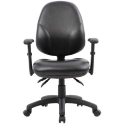 Comfort Ergo 3-Lever Leather Operator Chairs -Enjoy Sales Store 090863