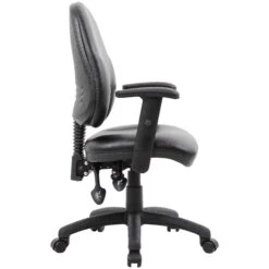 Comfort Ergo 3-Lever Leather Operator Chairs -Enjoy Sales Store 090864