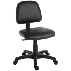 Price Blaster PU Medium Back PC Operator Chair