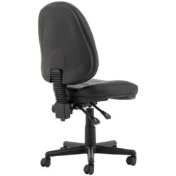 Two Lever Leather Faced Operator Chair -Enjoy Sales Store 093470