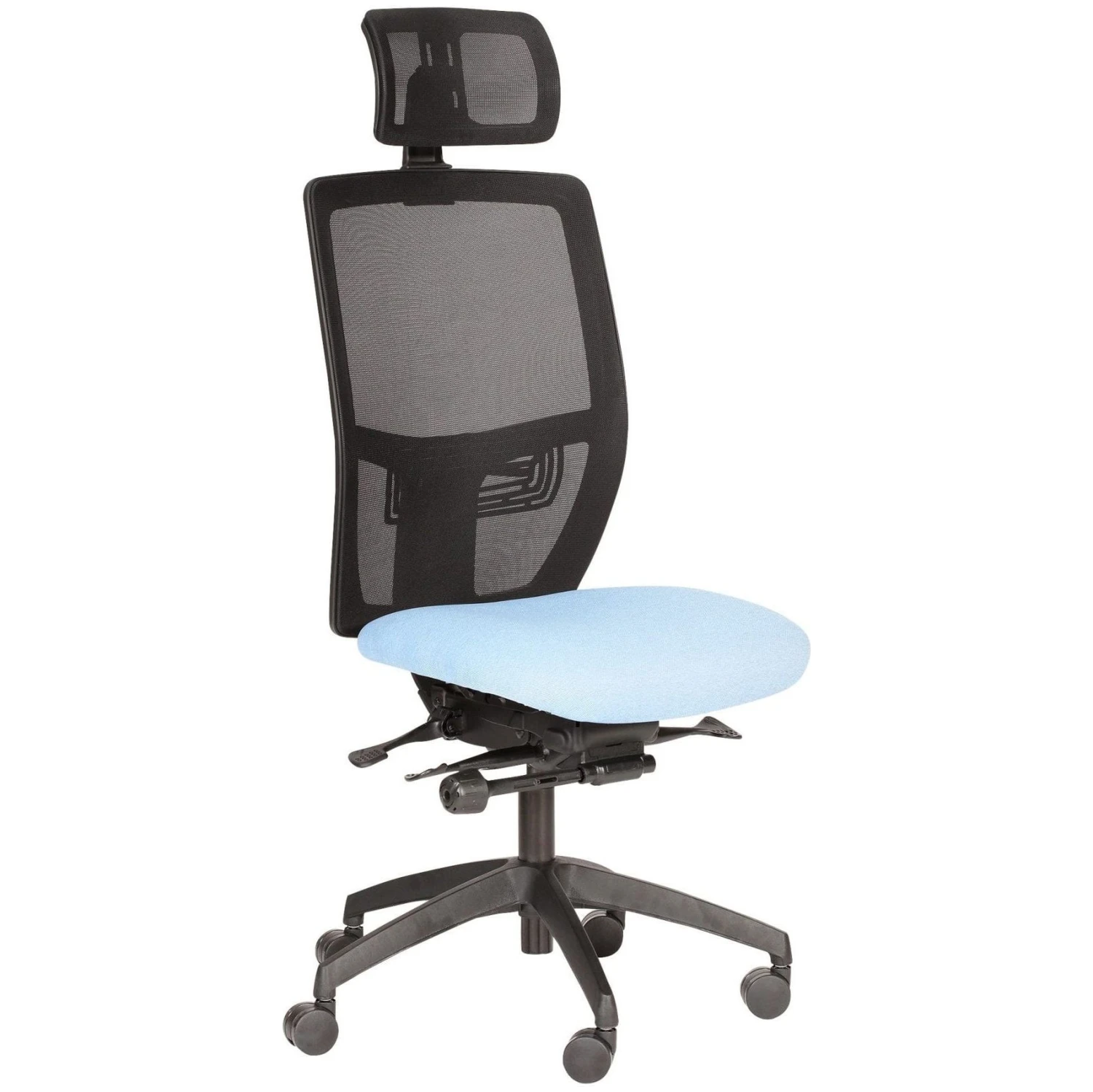 Summit Posturemax Cool Mesh Back Task Chair With Headrest 1 Summit Posturemax Cool Mesh Back Task Chair With Headrest