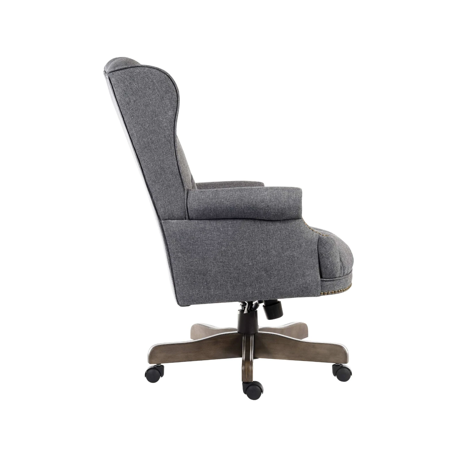 Chairman Grey Traditional Manager Chair 2 Chairman Grey Traditional Manager Chair - Image 2