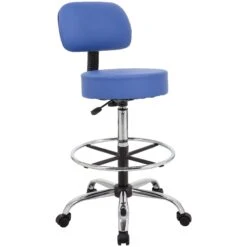 Jota Anti-Bac Vinyl Draughtsman Chair -Enjoy Sales Store 100856